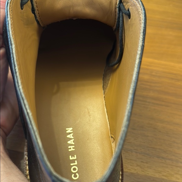 Cole Haan Barron Chukka Black Leather Men's Boot - Picture 8 of 9